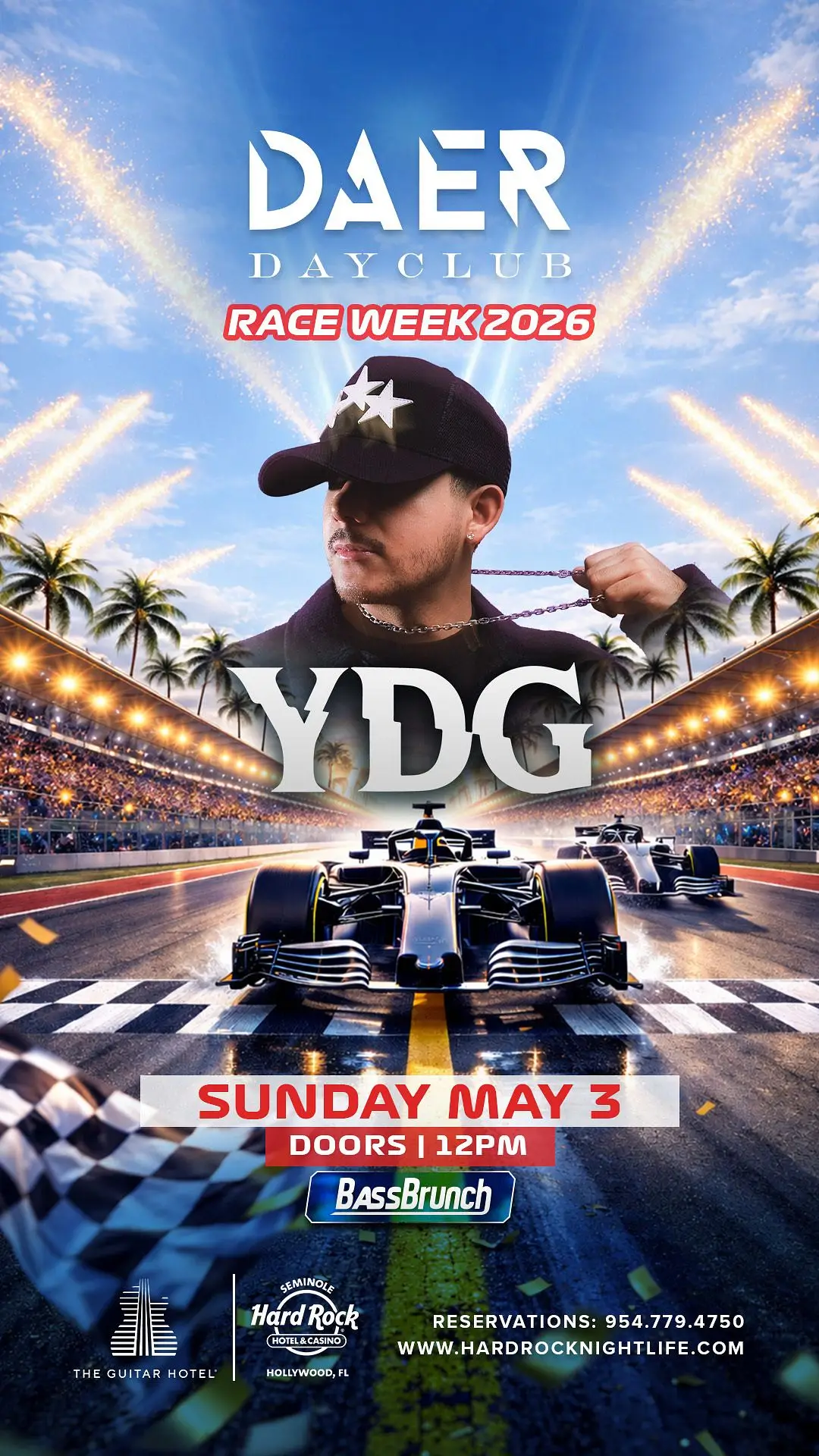 YDG at DAER Dayclub — F1 Race Day