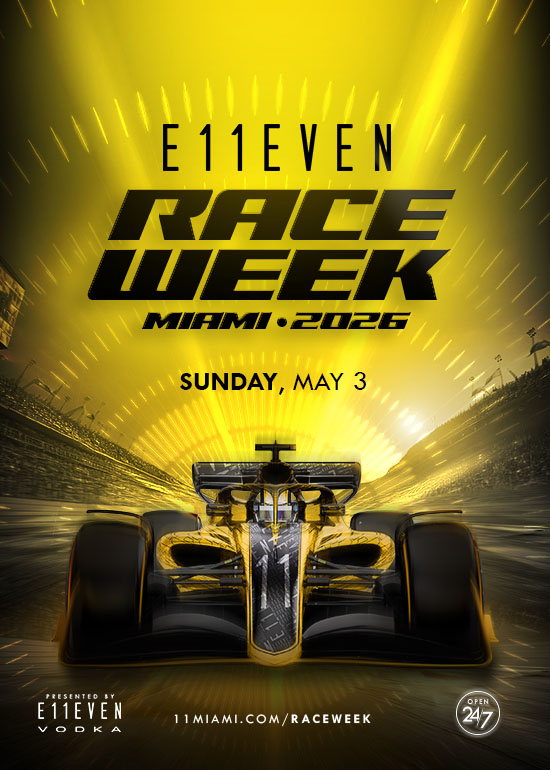 RACE WEEK MIAMI AT E11EVEN: AFROJACK