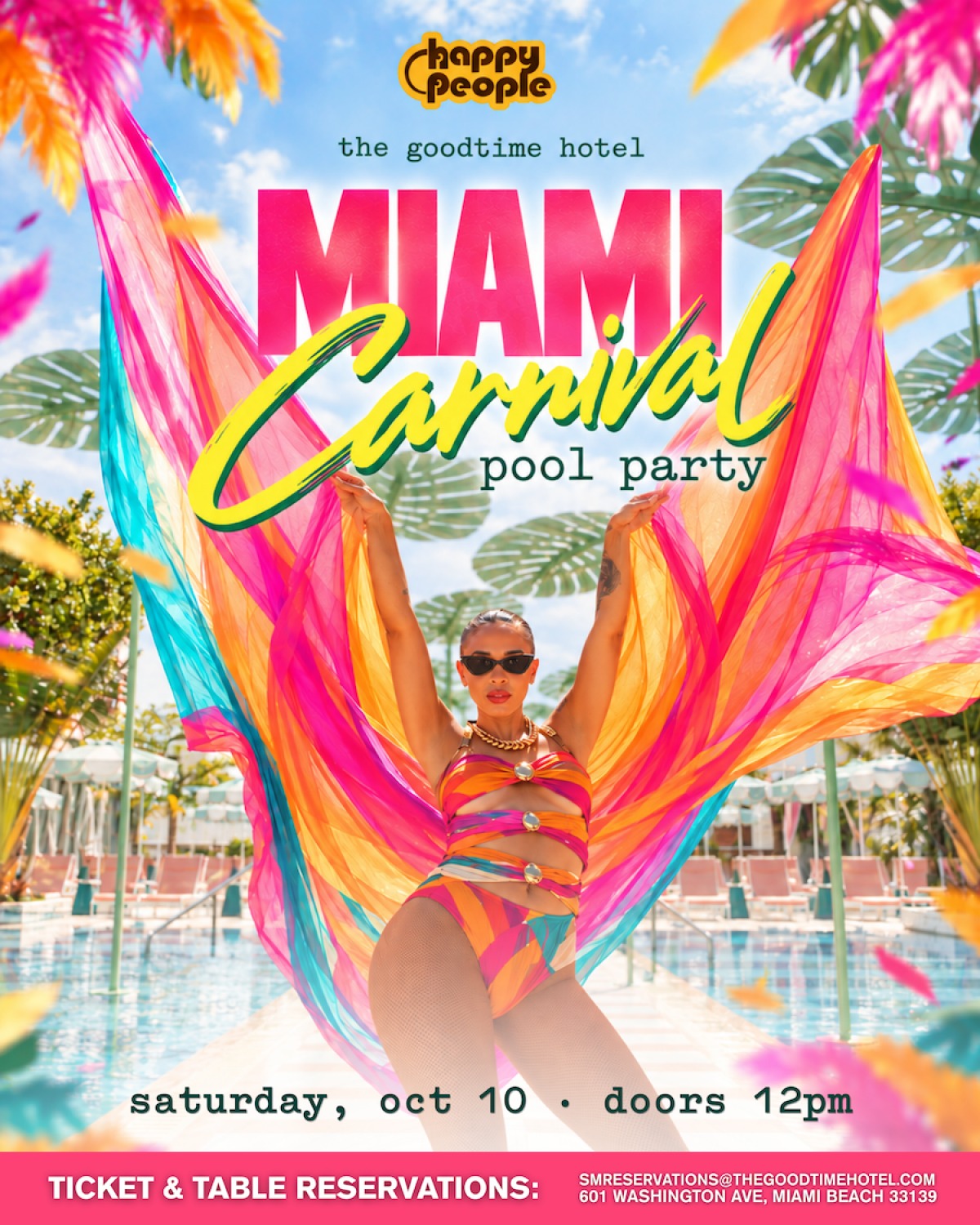Carnival Miami Pool Party