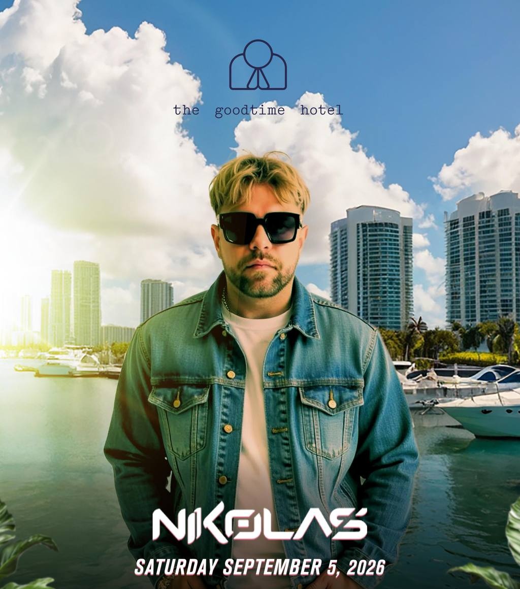 Nikolas at Goodtime Hotel Pool Party — Saturday, September 5, 2026