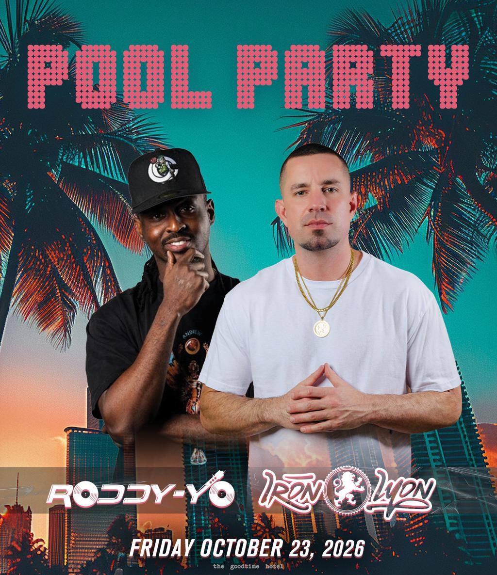 Flyer for Roddy-Yo & Iron Lyon