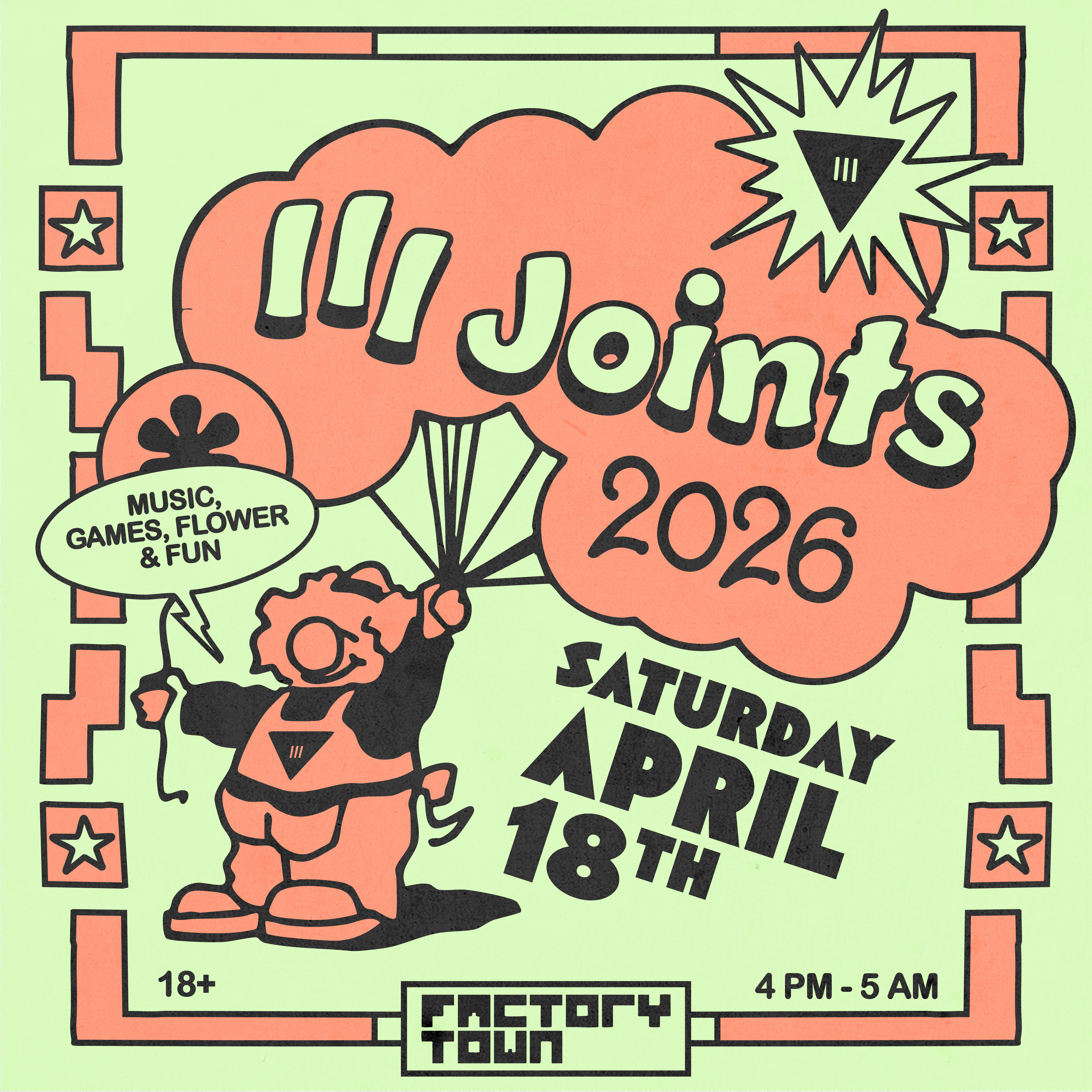 III Joints 2026 at Factory Town