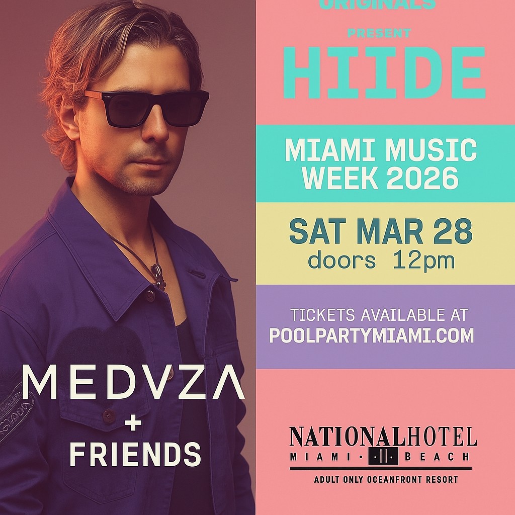 Saturday March 28 at National Hotel with Sounds by MEDUZA