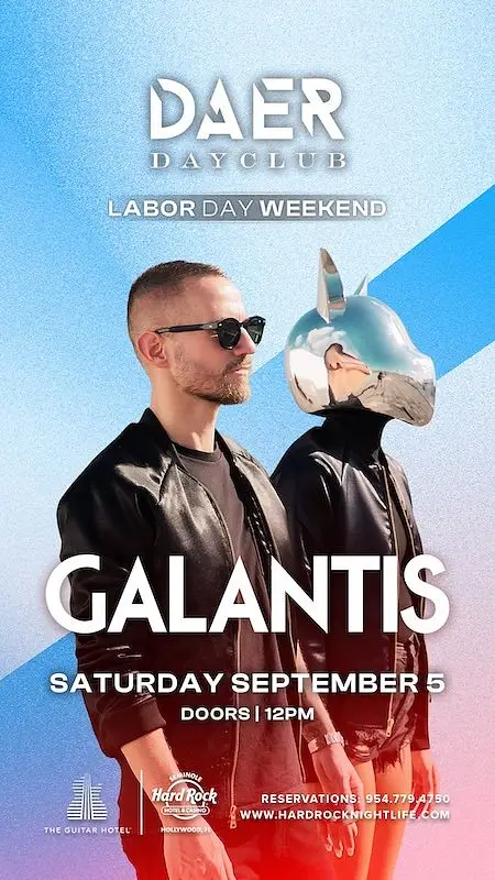 Galantis – Labor Day Weekend at DAER Dayclub