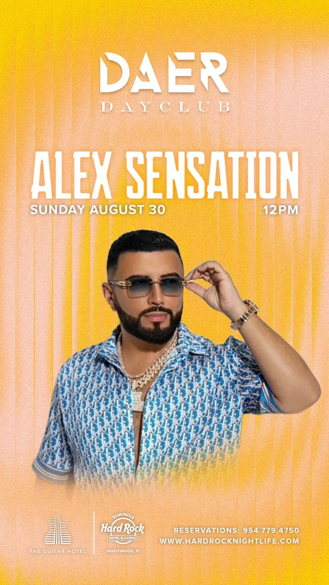 Alex Sensation at DAER Dayclub