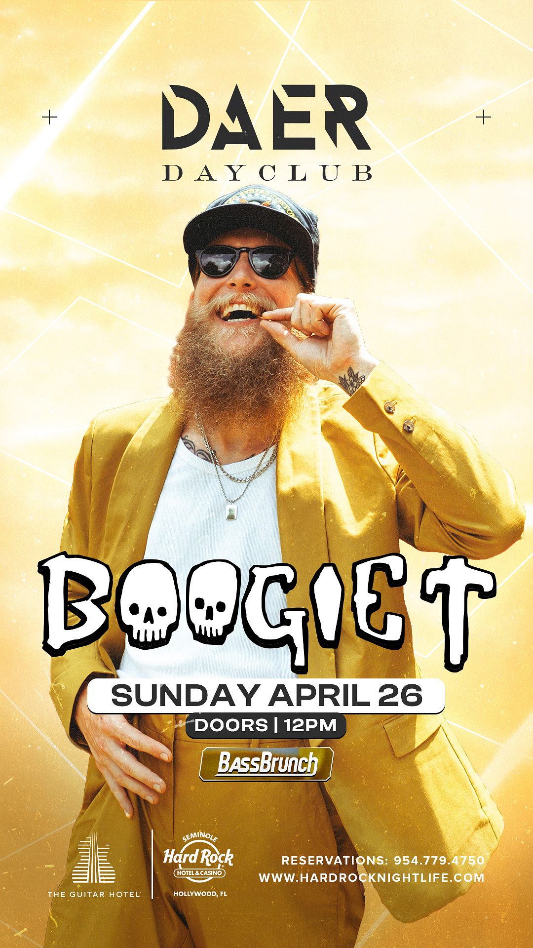 Boogie T at DAER Dayclub — Sunday April 26th