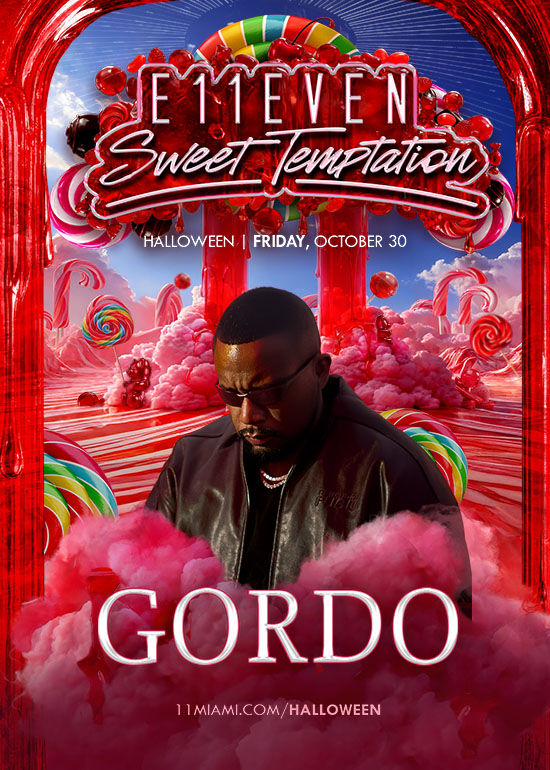 E11EVEN HALLOWEEN WEEK FT GORDO flyer