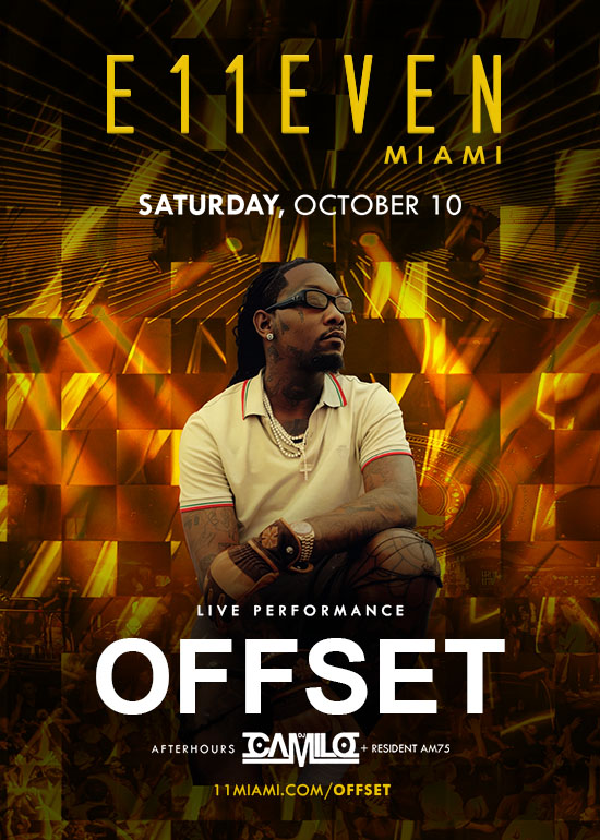 Flyer: OFFSET LIVE at E11EVEN