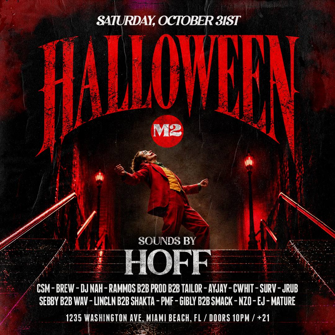 Offset Halloween Night flyer: M2 Miami, Oct 31, doors 10 PM
