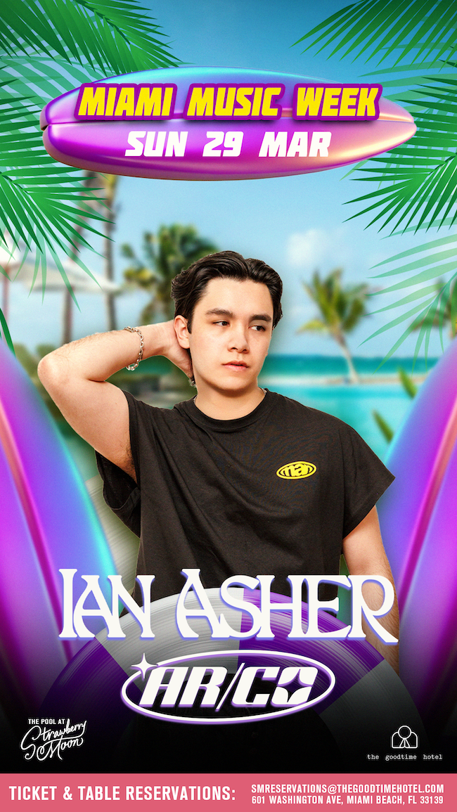 Ian Asher at Strawberry Moon — Sunday March 29th