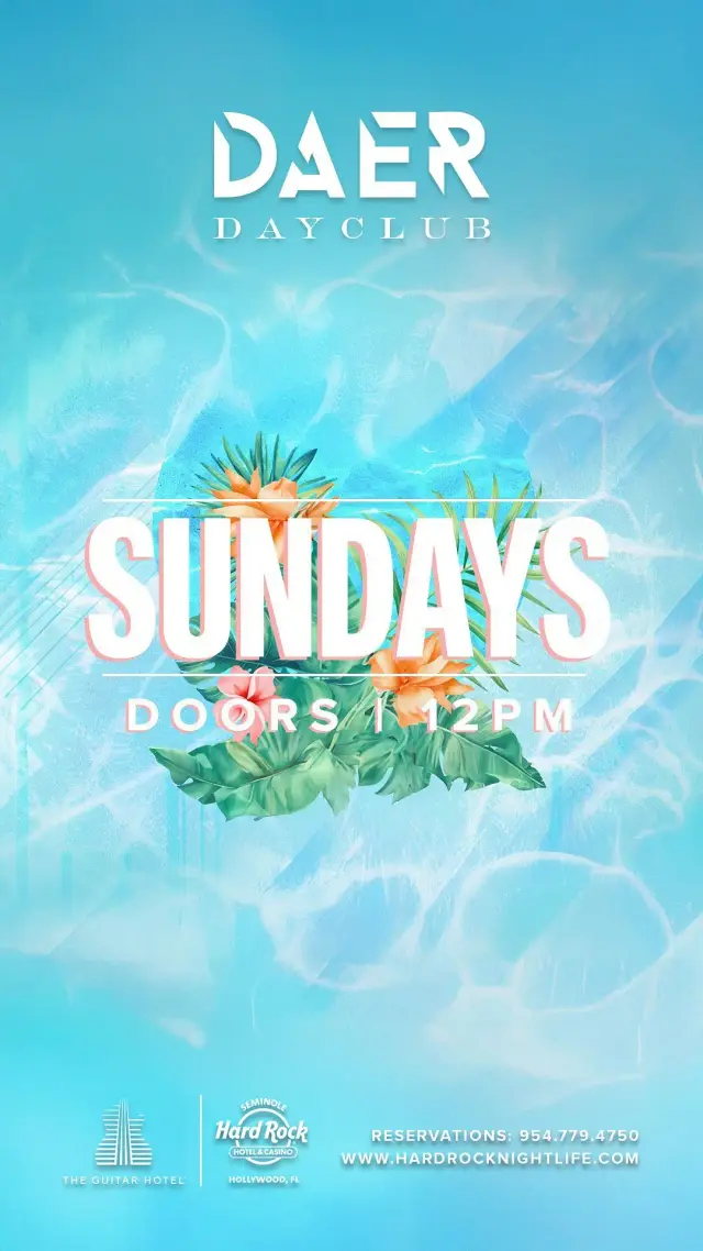 DAER Dayclub Pool Party