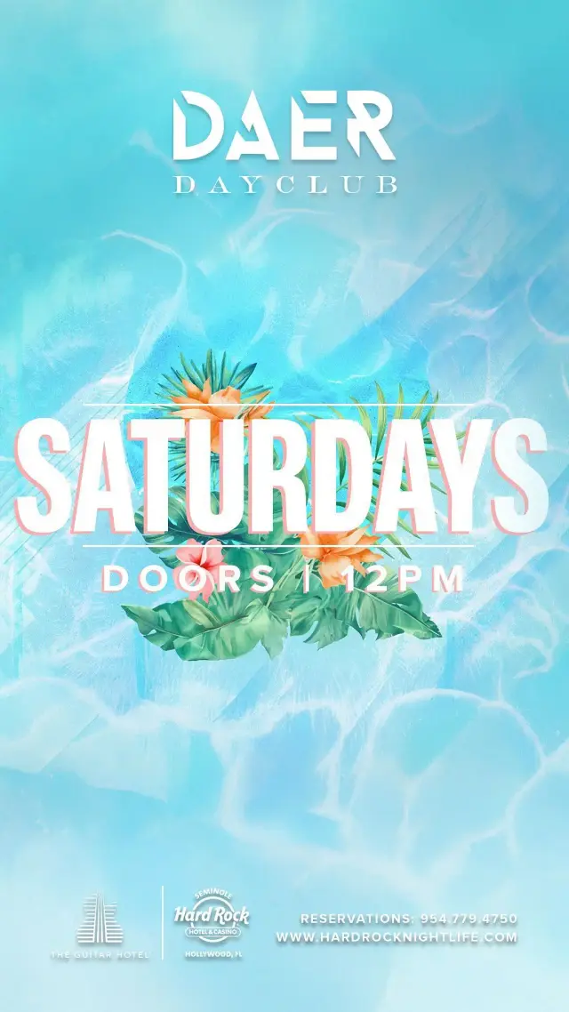 DAER Dayclub Pool Party
