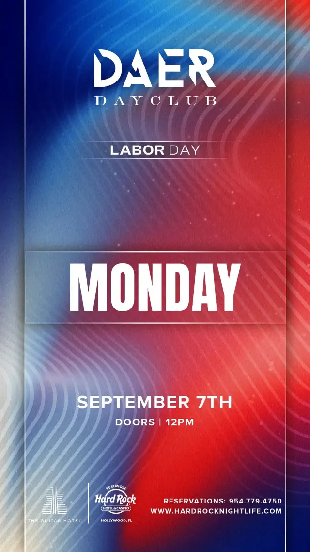 DAER Dayclub – Labor Day