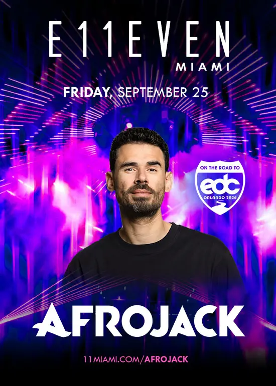 AFROJACK AT E11EVEN