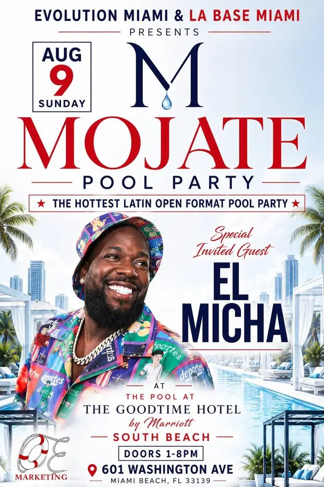 Sunday August 9th at Strawberry Moon ft. EL MICHA